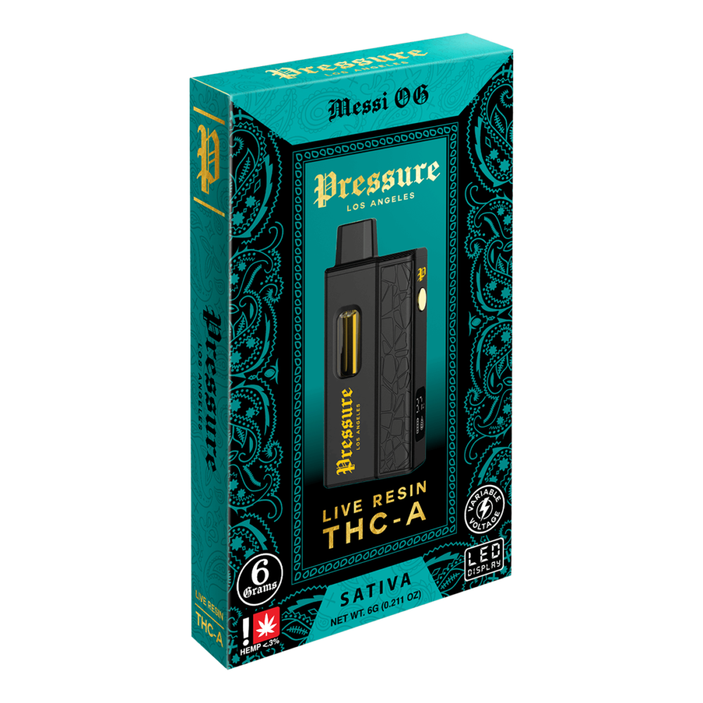 6 Gram THCA Disposable Vape – Pressure - Image 3