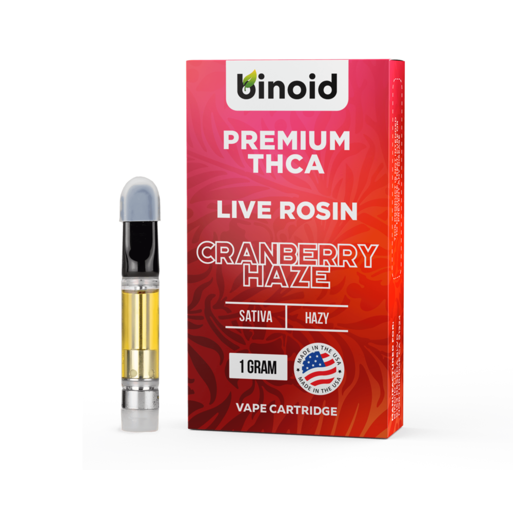 THCA Vape Cartridge – Live Rosin - Image 2